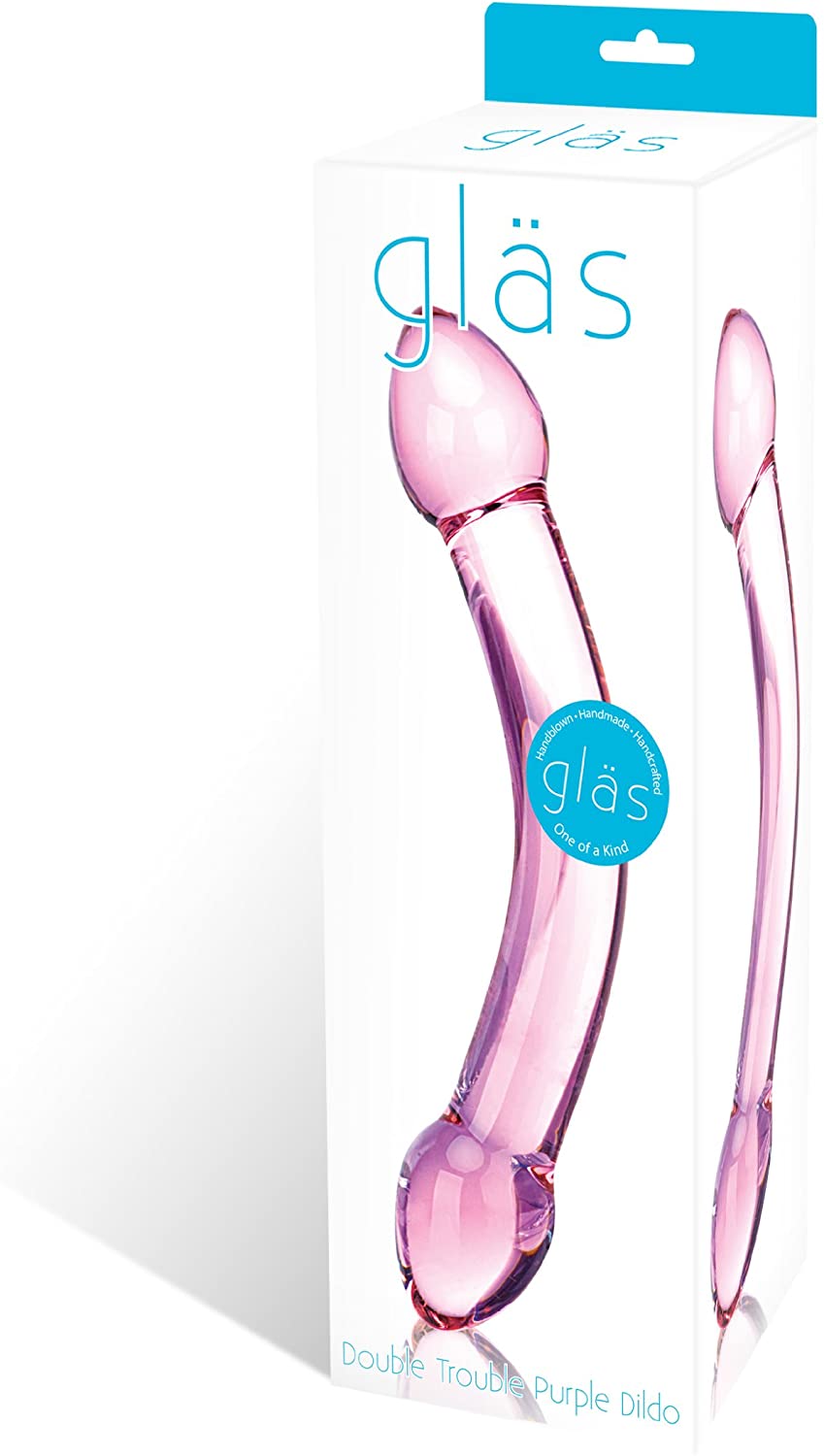 Glas - Double Trouble Glass Dildo