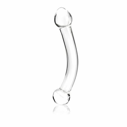 Glas - Curved Glass G Spot Stimulator 7" Dildo