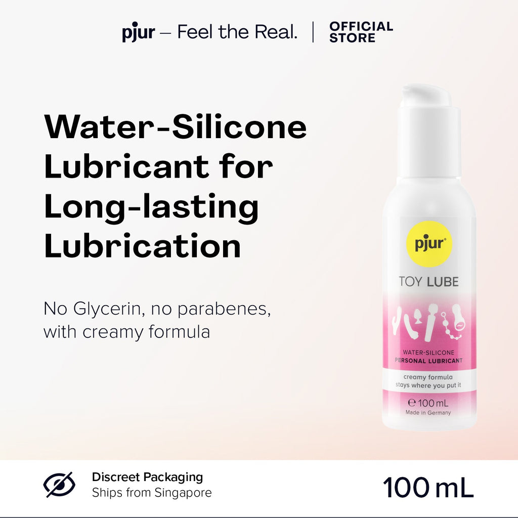 Pjur Toy Lube Hybrid – Toy-Safe Silicone-Water Blend Lubricant (100ml)