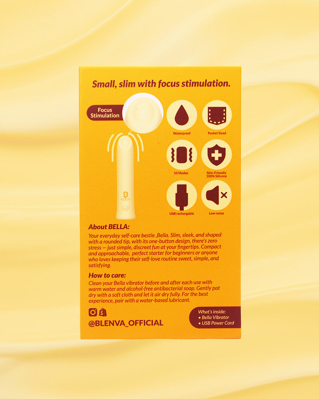 Blenva –  Bella The Everyday Essential Silicone Bullet Vibrator