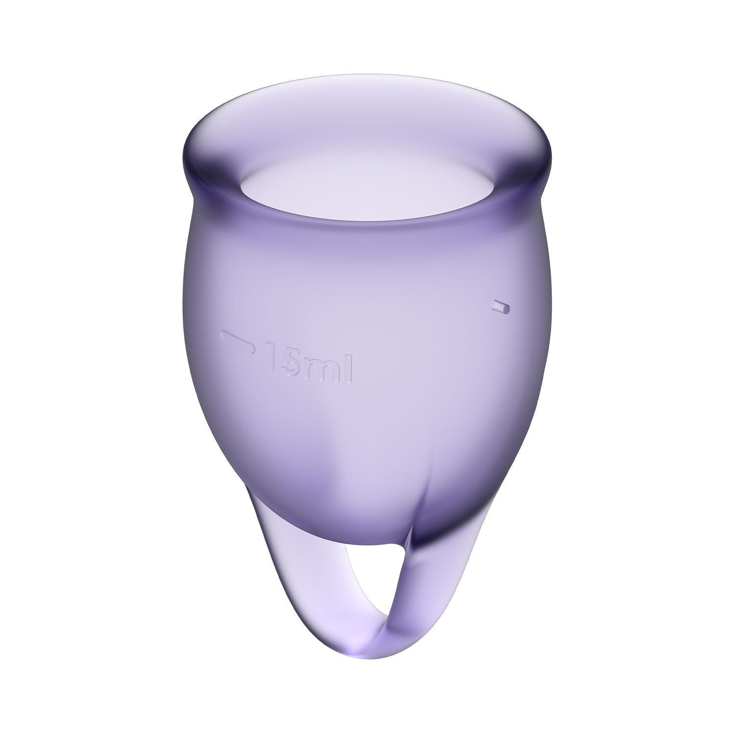 Satisfyer - Feel Confident 2-pc Menstrual Cup Purple