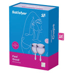 Satisfyer - Feel Good 2-pc Menstrual Cup Purple