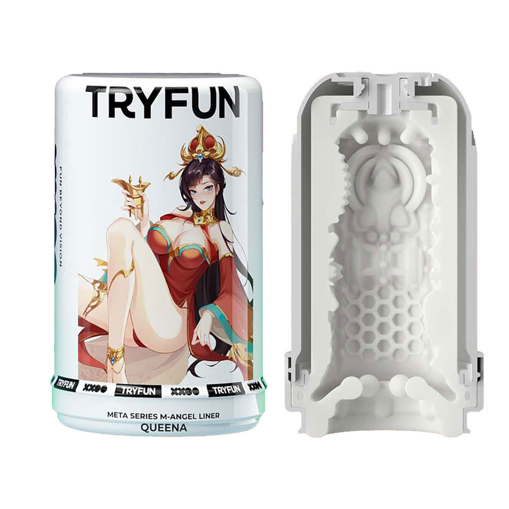 TryFun - Meta Gen 2 SE Queena Masturbator Sleeve + Lubricant