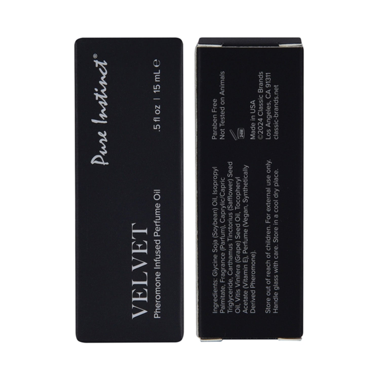 Pure Instinct - Pheromone Perfume Infused Oil Velvet 15 ml