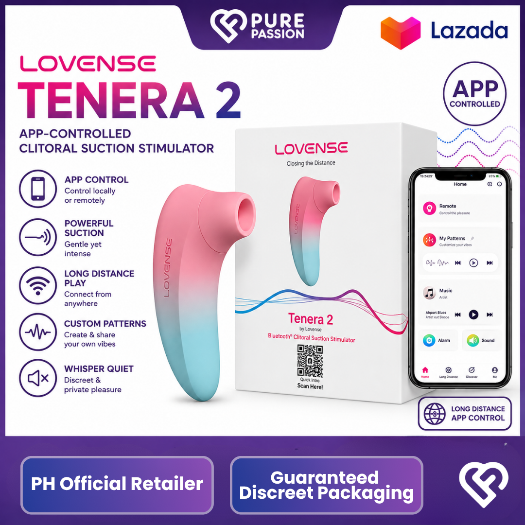Lovense Tenera 2 Suction Vibrator - App-Controlled Clitoral Pleasure