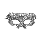 Ouch Black and White - Lace Eye Mask Princess