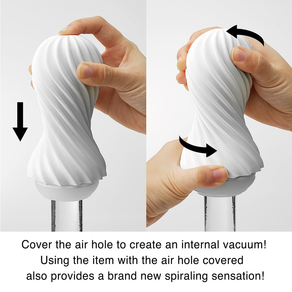 Tenga - Flex Masturbation Cup (Bubbly Blue)