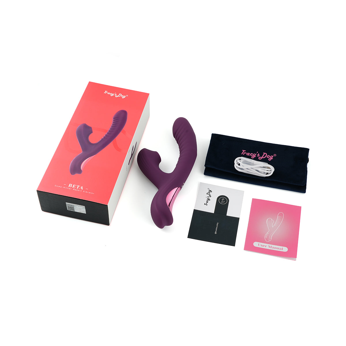 Tracy's Dog - Beta Come-Hither Sucking Rabbit Vibrator