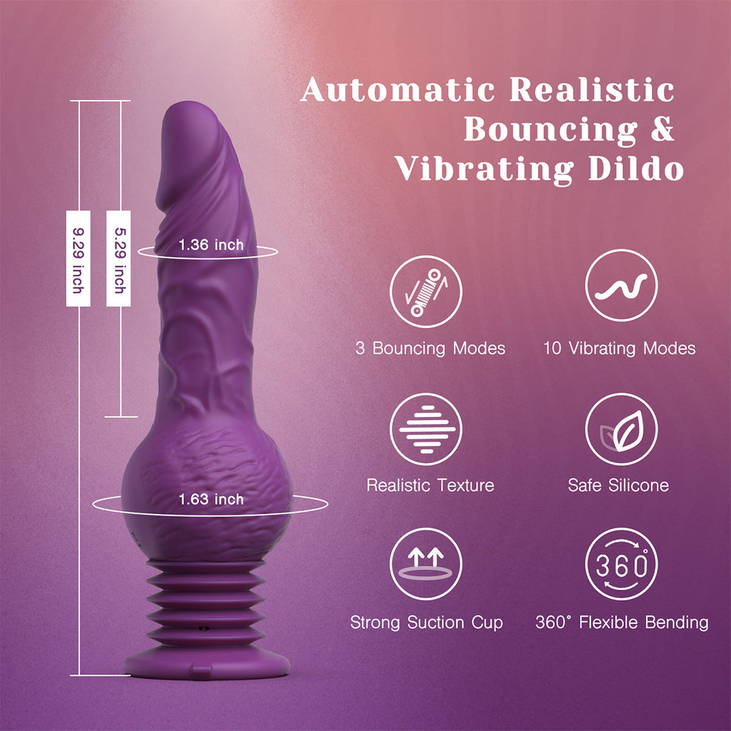 Tracy's Dog - Drillme Thrusting and Rotating Dildo Vibrator with Remote
