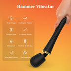 Tracy's Dog - Hammer Wand Clitoral Vibrator (Black)