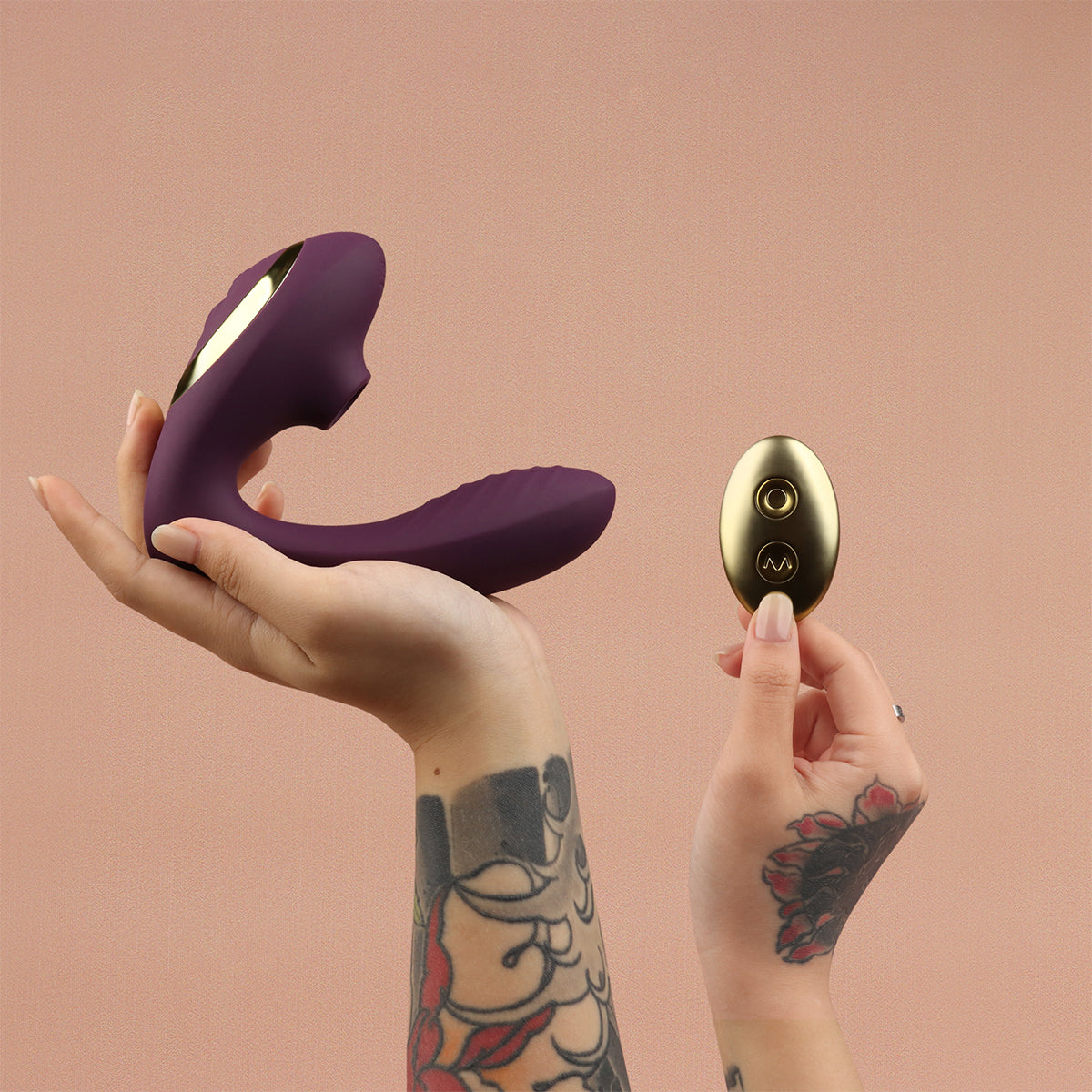 Tracy's Dog - OG 2 Clitoral Sucking and G-spot Vibrator (Purple)