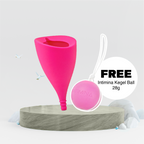Intimina - Lily Size B Menstruation Cup (With Free Laselle Kegel Ball 28 g)