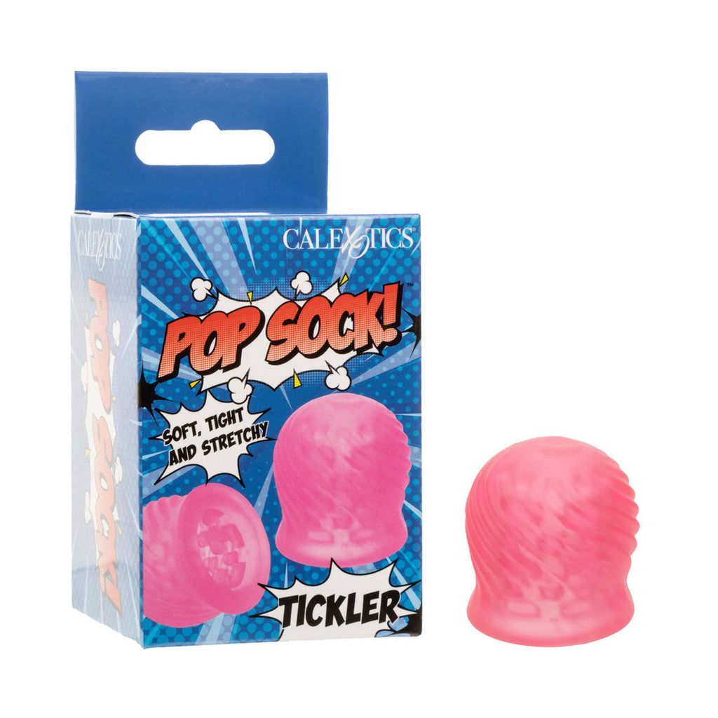 Calexotics - Pop Sock Tickler Reversible Male Stroker (Pink)
