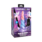 Creature Cocks – Deluxe Dream Rider 7.8” Unicorn Dildo with Remote