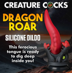 Creature Cocks - Dragon Roar 8.5-inch Silicone Suction Cup Dildo