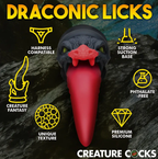 Creature Cocks - Dragon Roar 8.5-inch Silicone Suction Cup Dildo