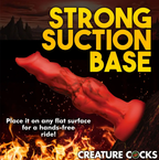 Creature Cocks – Fire Hound 6.75” Silicone Dildo