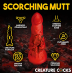 Creature Cocks – Fire Hound 6.75” Silicone Dildo