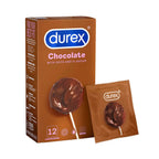 Durex - Chocolate with Dots and Flavour Condoms Box of 12