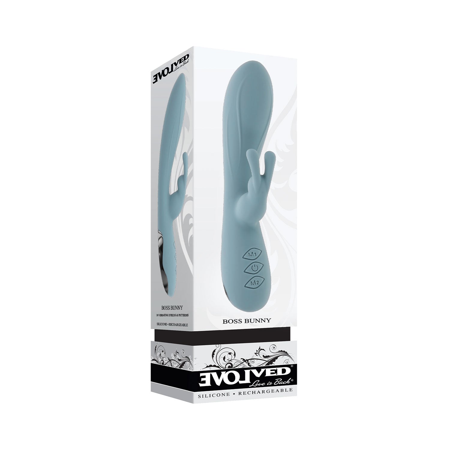 Evolved - Boss Bunny Rechargeable Silicone Rabbit Vibrator