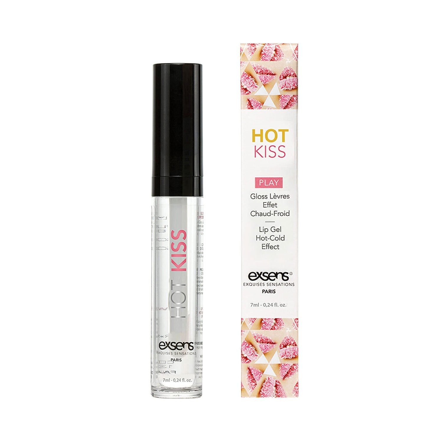 Exsens of Paris Hot Kiss Play Lip Gloss Strawberry 7ml