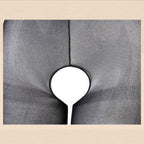 Fee Et Moi - Crotchless Sheer Black Lace Halter Bodysuit XL