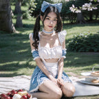 Fee Et Moi - One Size Enchanting Alice Maid Lingerie Set