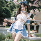 Fee Et Moi - One Size Enchanting Alice Maid Lingerie Set