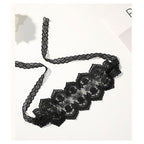 Fee Et Moi - Sexy Mysterious See-Through Lace Eye Mask in Black