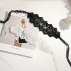 Fee Et Moi - Sexy Mysterious See-Through Lace Eye Mask in Black