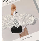 Fee Et Moi - Sexy Mysterious See-Through Lace Eye Mask in White