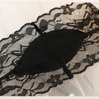 Fee Et Moi - Sexy Lace V-Style Temptation Thong Panty Black