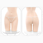 Fee Et Moi - Classy Sheer Floral Lace White Cheongsam Lingerie One Size