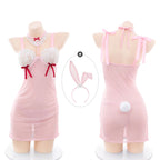 Fee Et Moi - Sweet Bunny Charm Sheer Lingerie Set One Size