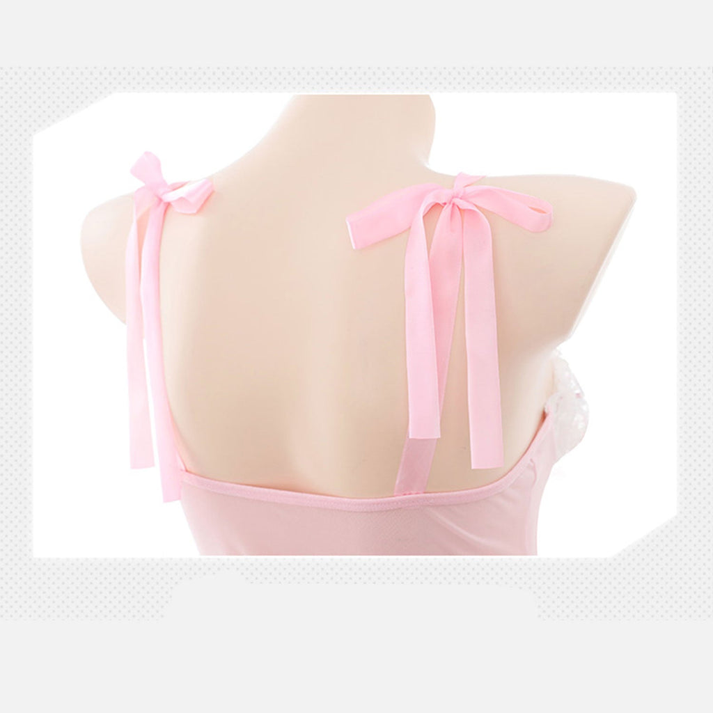 Fee Et Moi - Sweet Bunny Charm Sheer Lingerie Set One Size