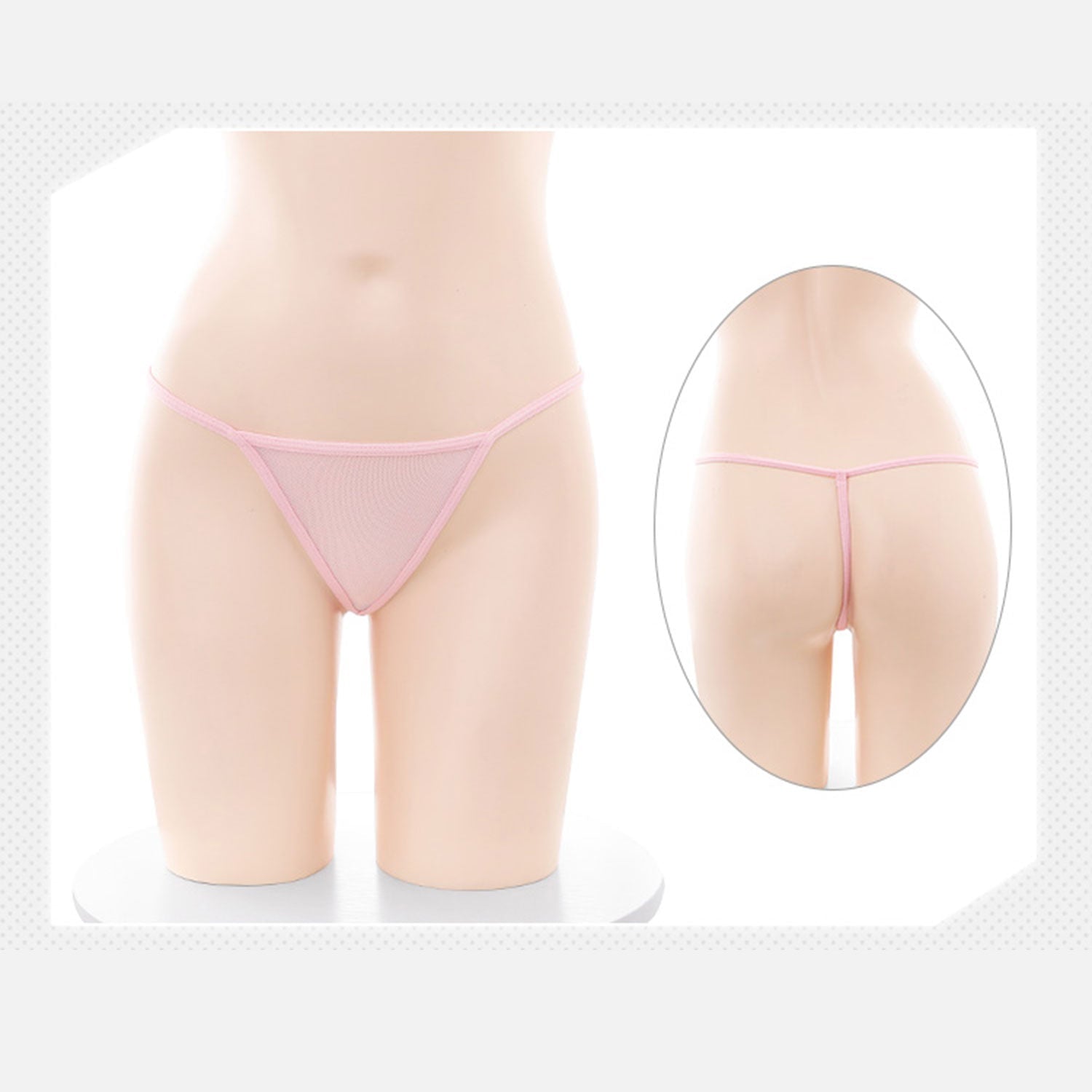 Fee Et Moi - Sweet Bunny Charm Sheer Lingerie Set One Size