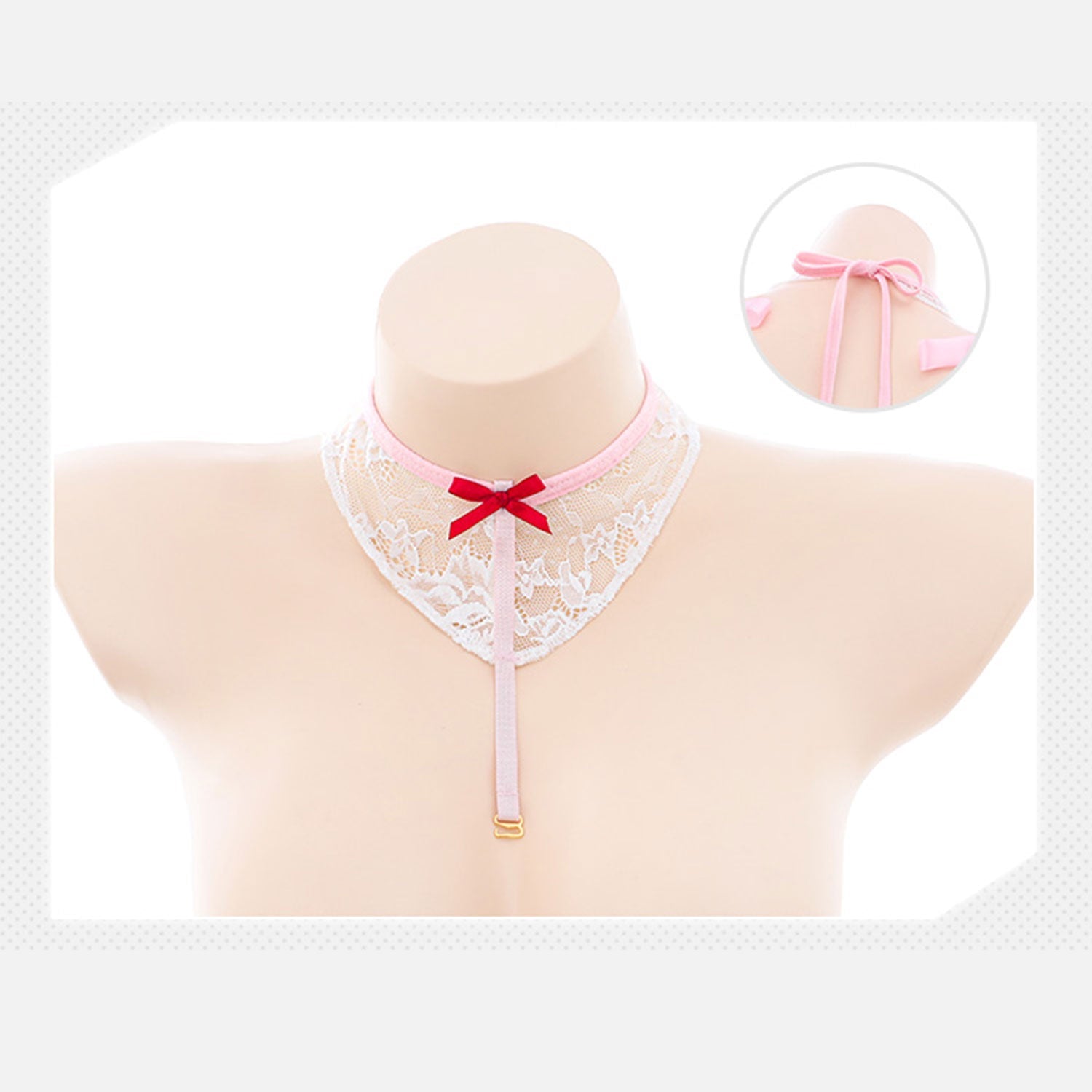 Fee Et Moi - Sweet Bunny Charm Sheer Lingerie Set One Size