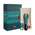 Fun Factory - Next Level Orgasm Box Toy Kit (With Vibrating Masturbator, Cock Ring, and Discreet Toybag Storage)