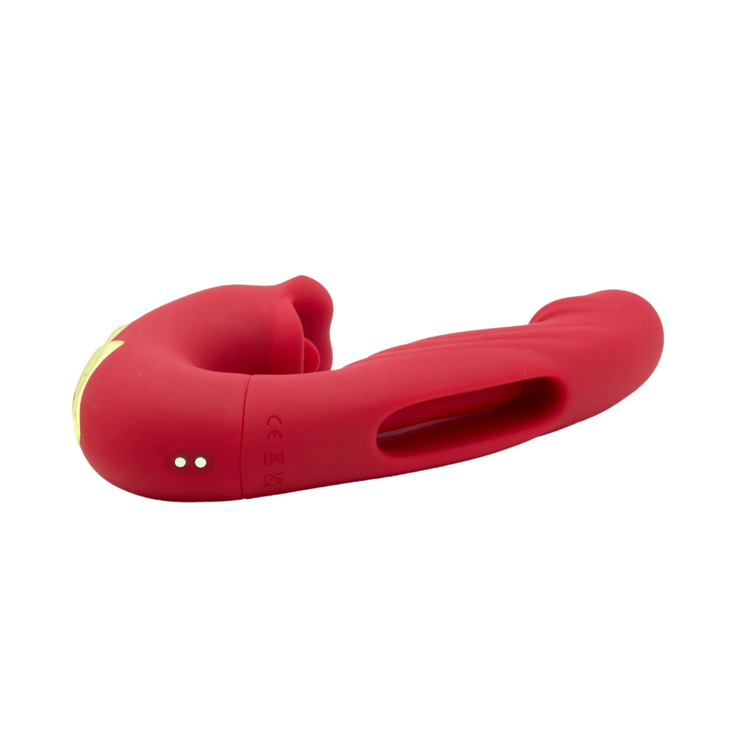 Panic Lips Flickering Rabbit Vibrator - Playful Teasing & Dual Pleasure