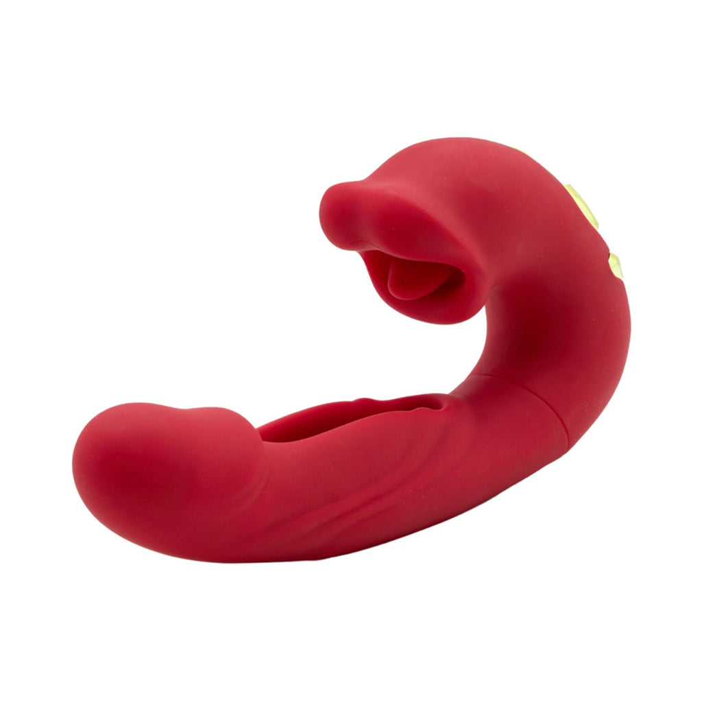 Panic Lips Flickering Rabbit Vibrator - Playful Teasing & Dual Pleasure