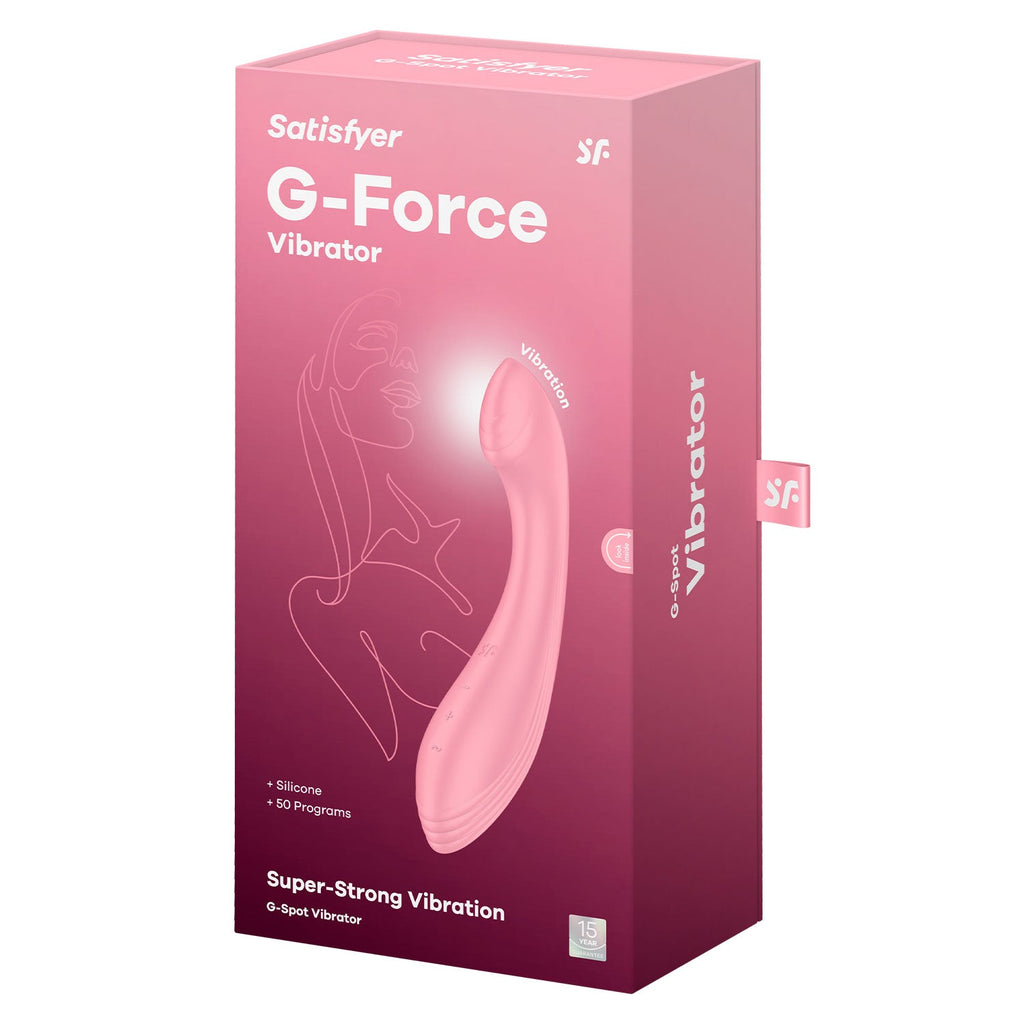Satisfyer G-Force Silicone G-Spot Vibrator – Pink