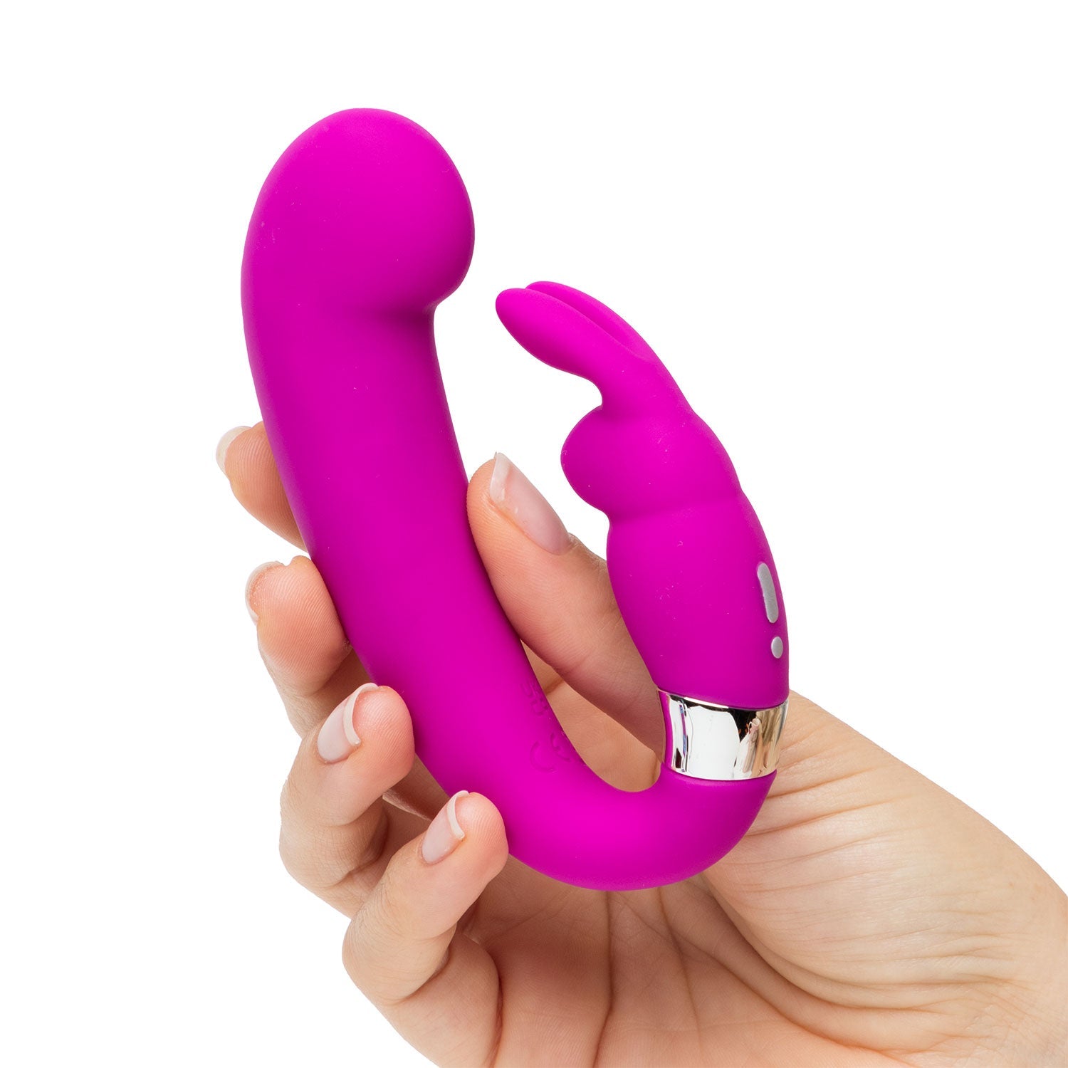 Happy Rabbit - G-spot Clitoral Curve Rechargeable Dual Stimulation Vibrator