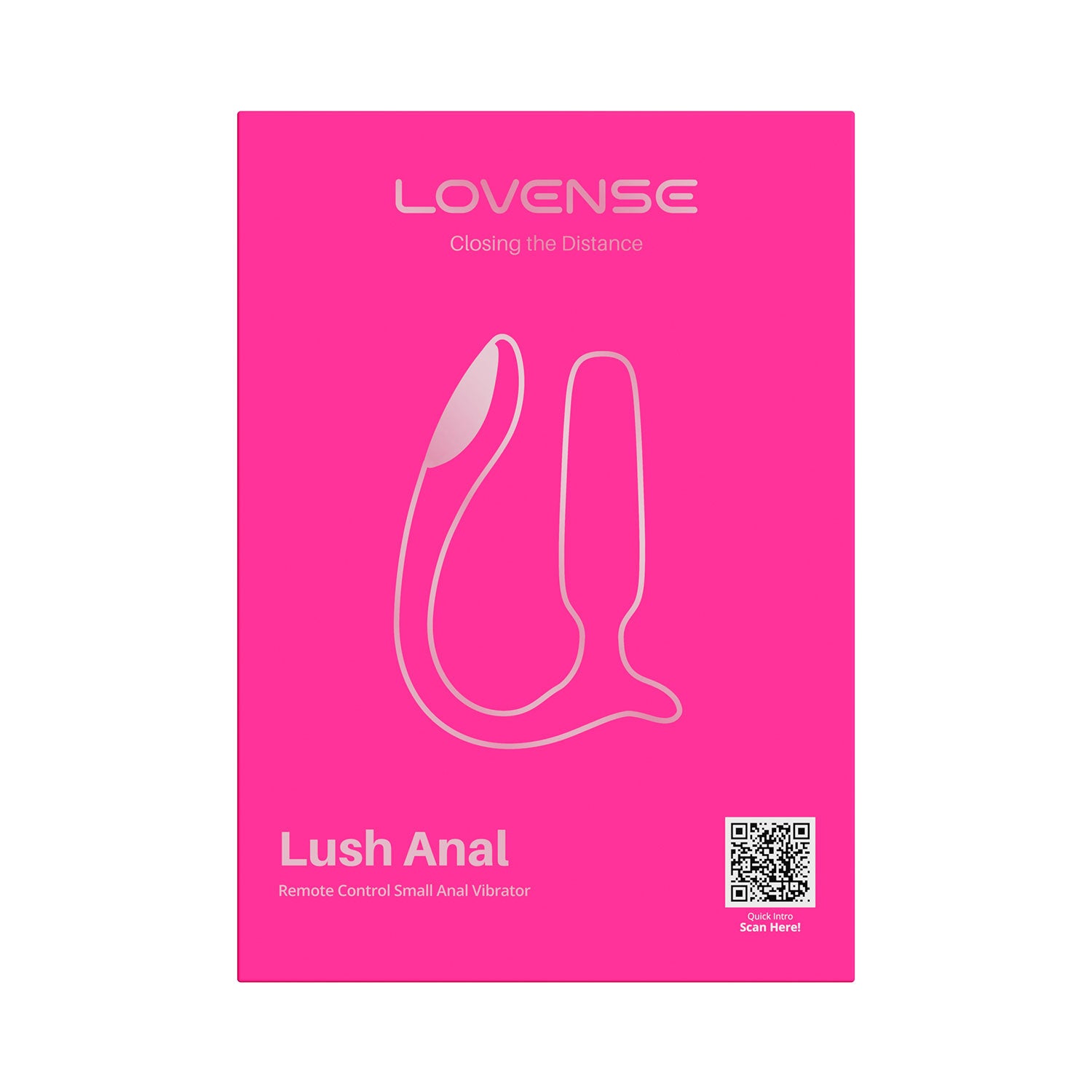 Lovense Lush Anal - App-Controlled Smart Butt Plug (Available for Pre-Order)