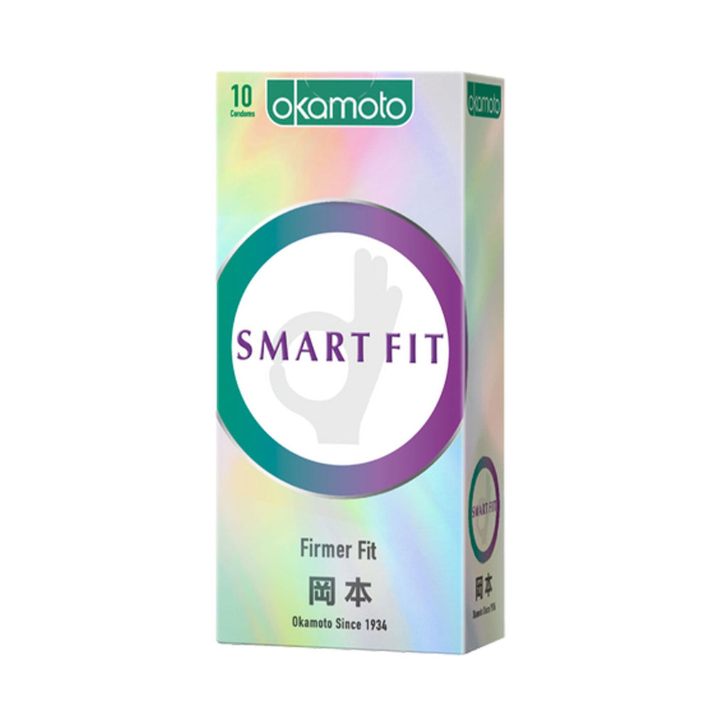 Okamoto Smart Firmer Fit – Snug Fit Condom for Secure Comfort (1 Piece)