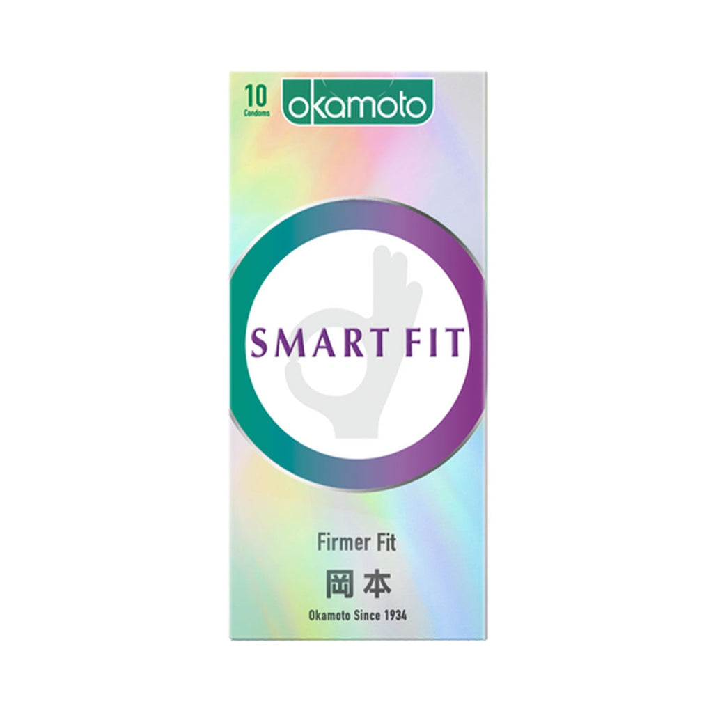 Okamoto Smart Firmer Fit – Snug Fit Condom for Secure Comfort (1 Piece)