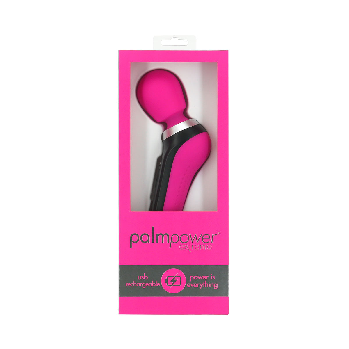 PalmPower - Extreme Clitoral Wand Massager (Pink)