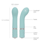 Pillow Talk - Racy Mini Clitoral Massager (Teal)