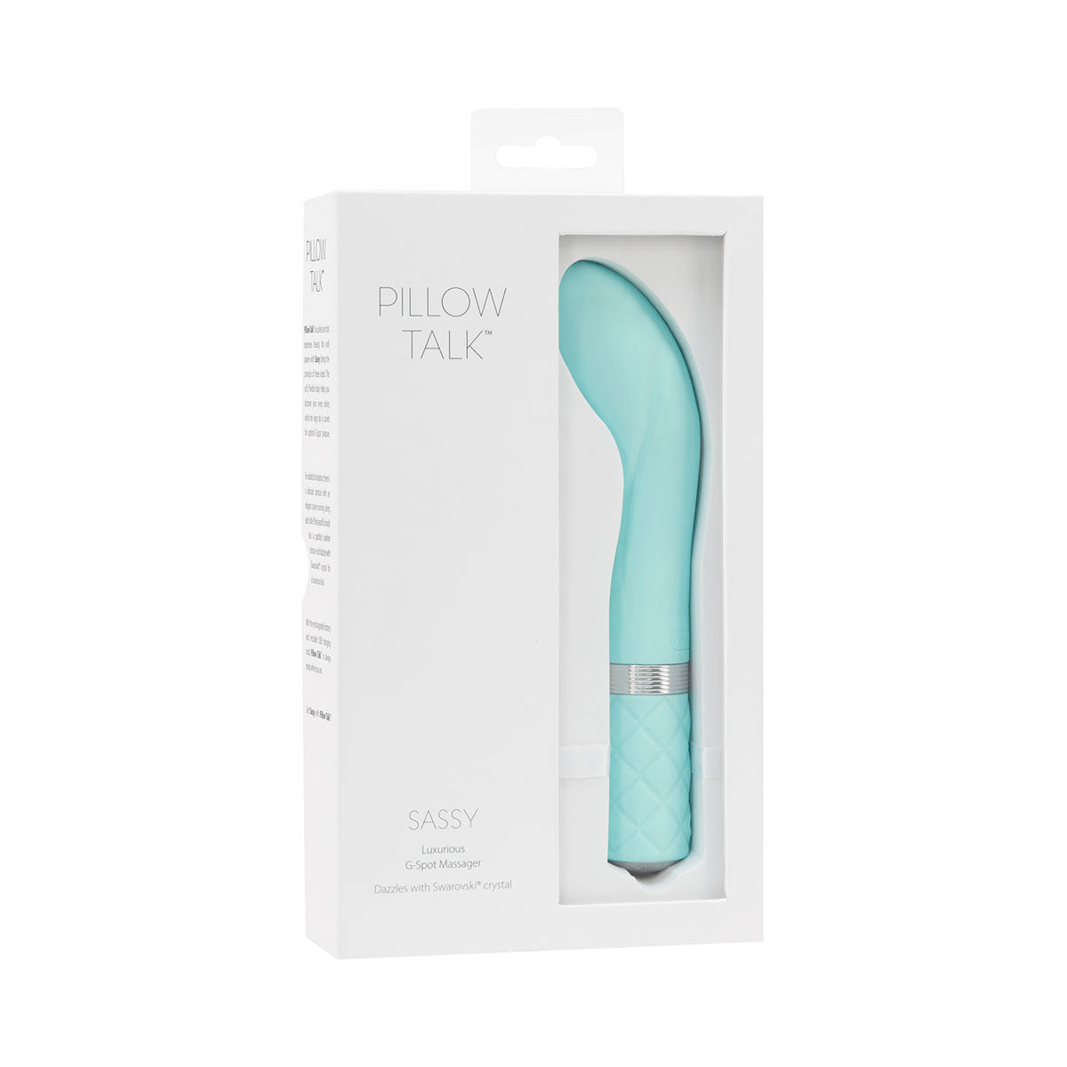 Pillow Talk - Sassy G-spot Vibrator (Teal)