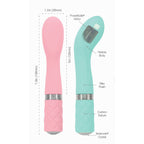 Pillow Talk - Sassy G-spot Vibrator (Teal)