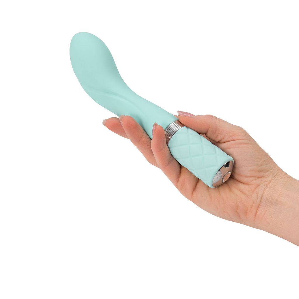 Pillow Talk - Sassy G-spot Vibrator (Teal)